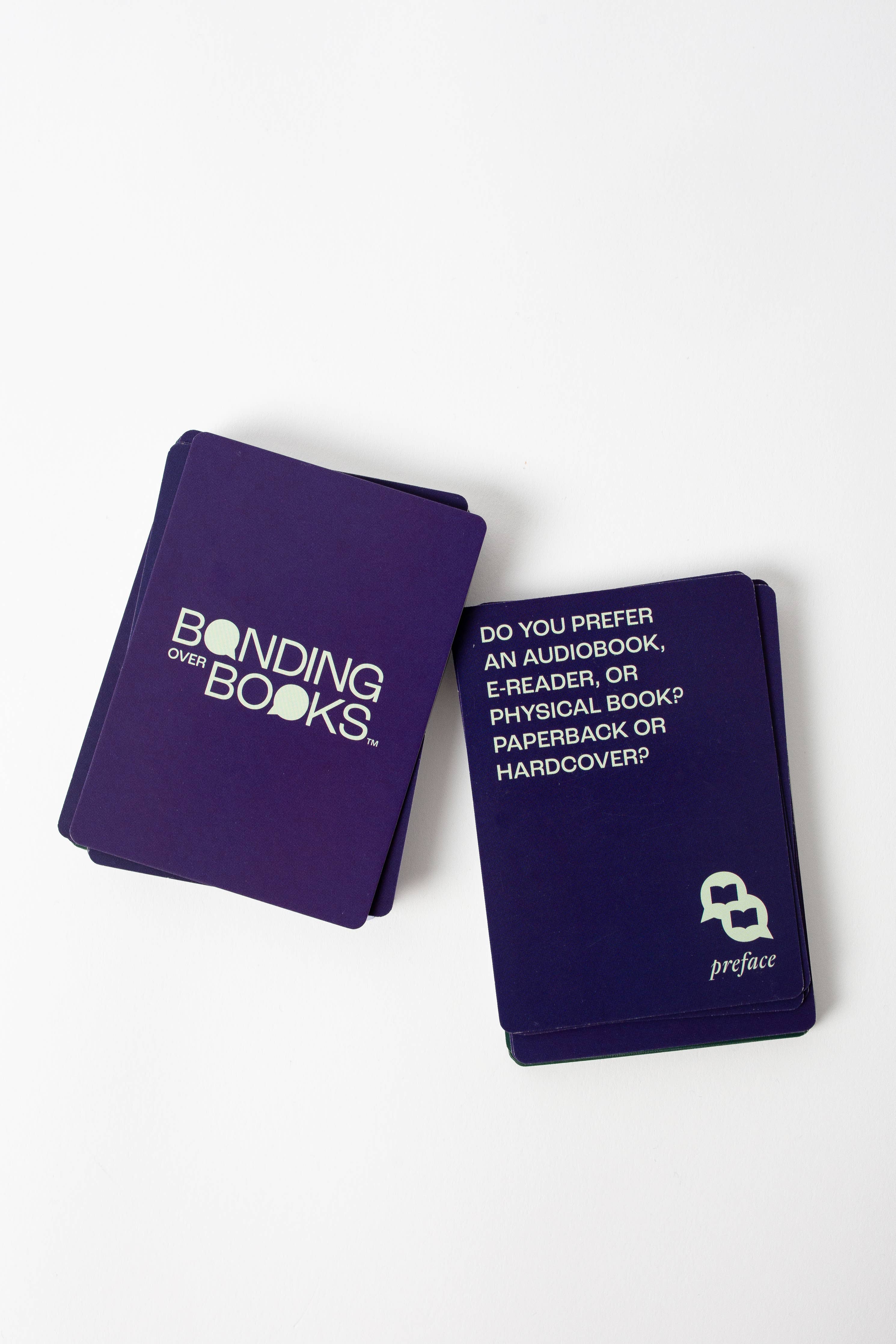 Bonding Over Books: A Conversation Card Game for Book Clubs — games