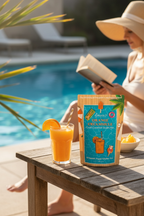 Orange Creamsicle Cocktail - Ready-To-Freeze Cocktail — d'marie inc. drink mix