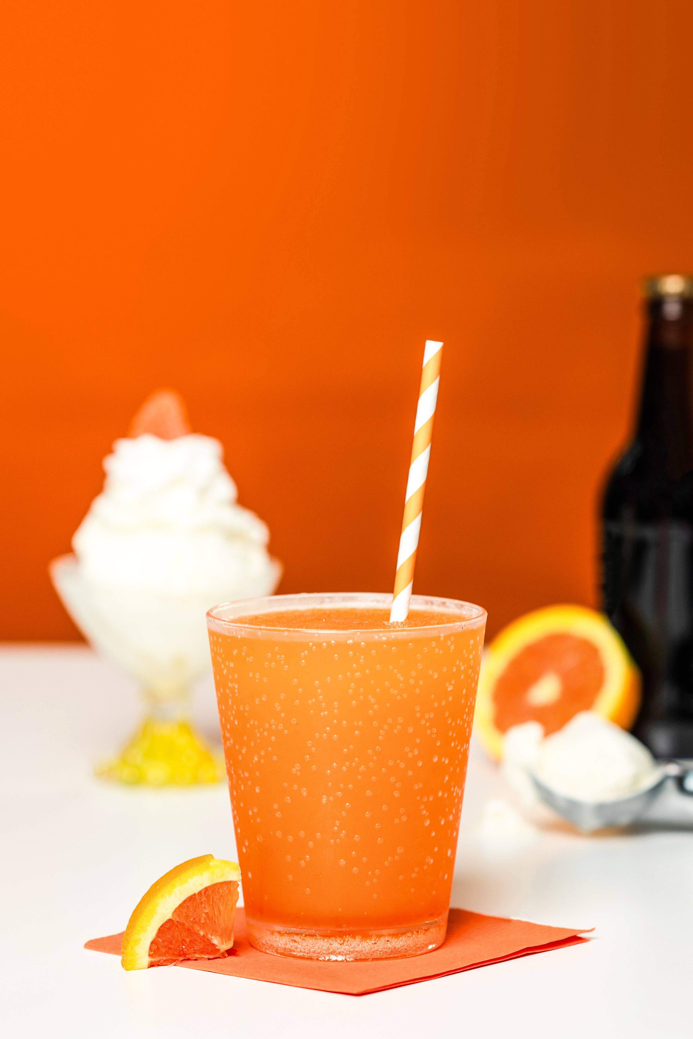 Orange Creamsicle Cocktail - Ready-To-Freeze Cocktail — d'marie inc. drink mix