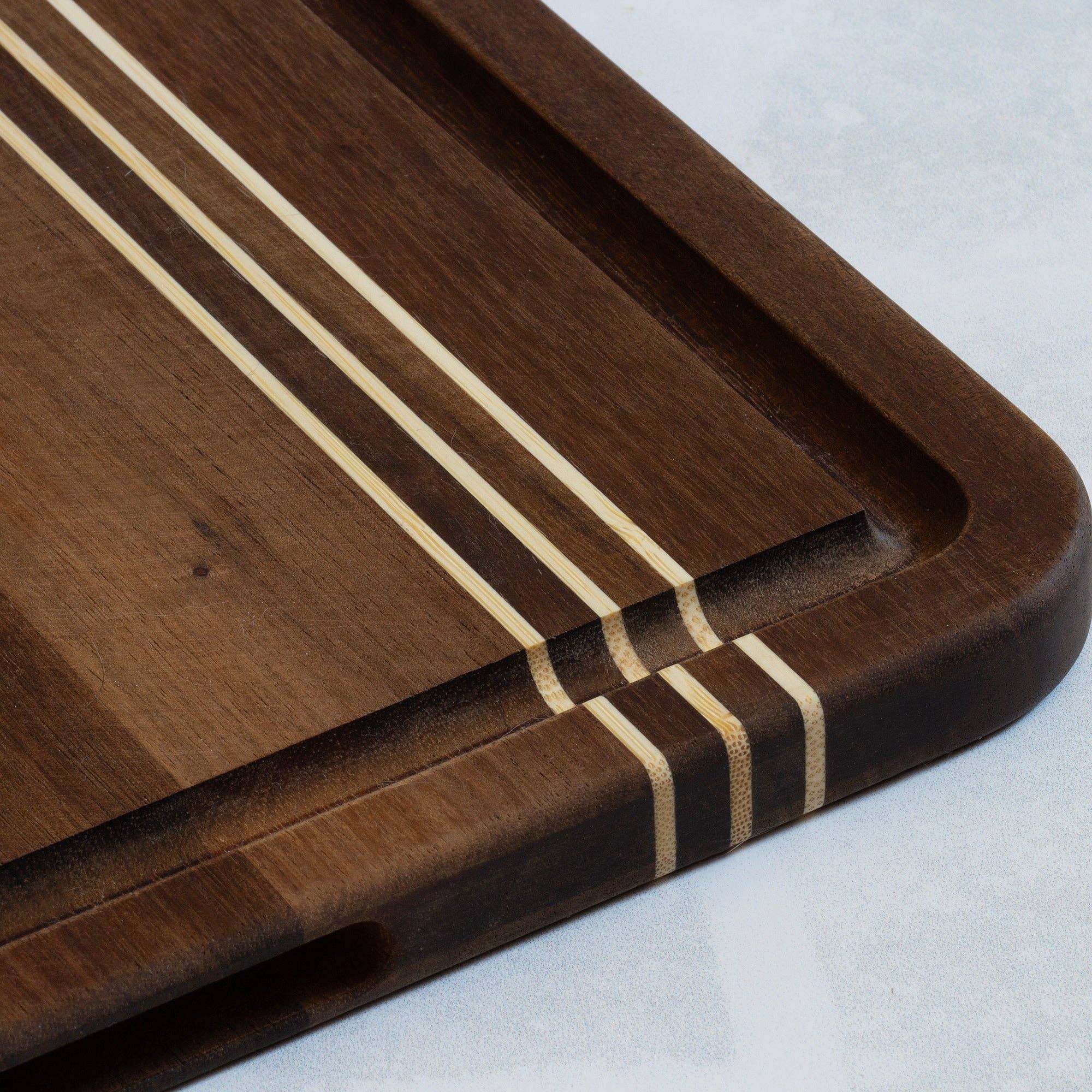 Rock & Branch® Acacia Wood Cutting Board with Juice Groove - Premium Cutting Board from Totally Bamboo - Just $46.95! Shop now at Pat's Monograms