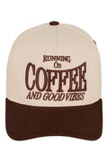 C.C RUNNING ON COFFEE AND GOOD VIBES Trucker Cap — Hana