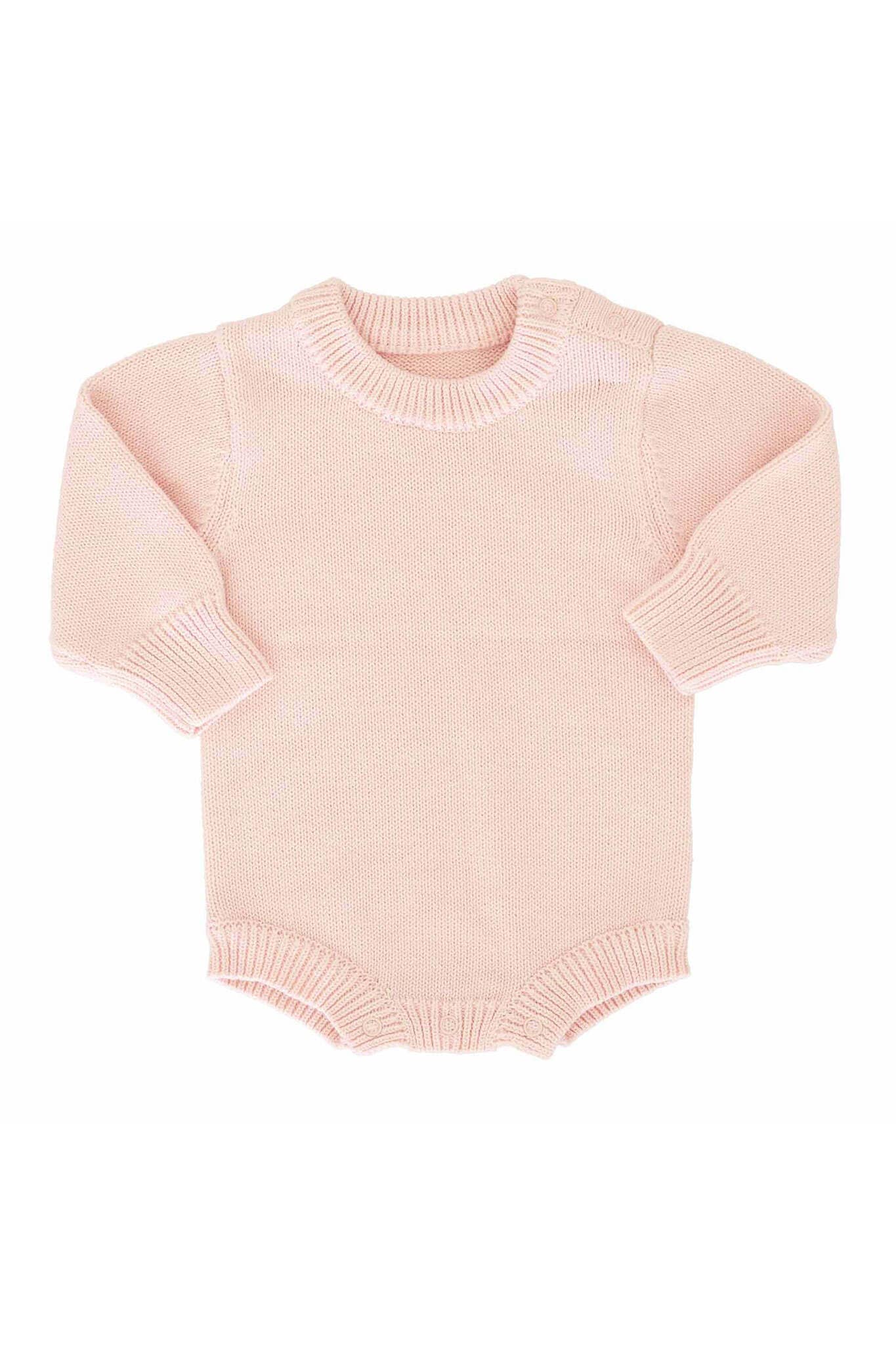 Knit Sweater Bubble Romper — Caden Lane