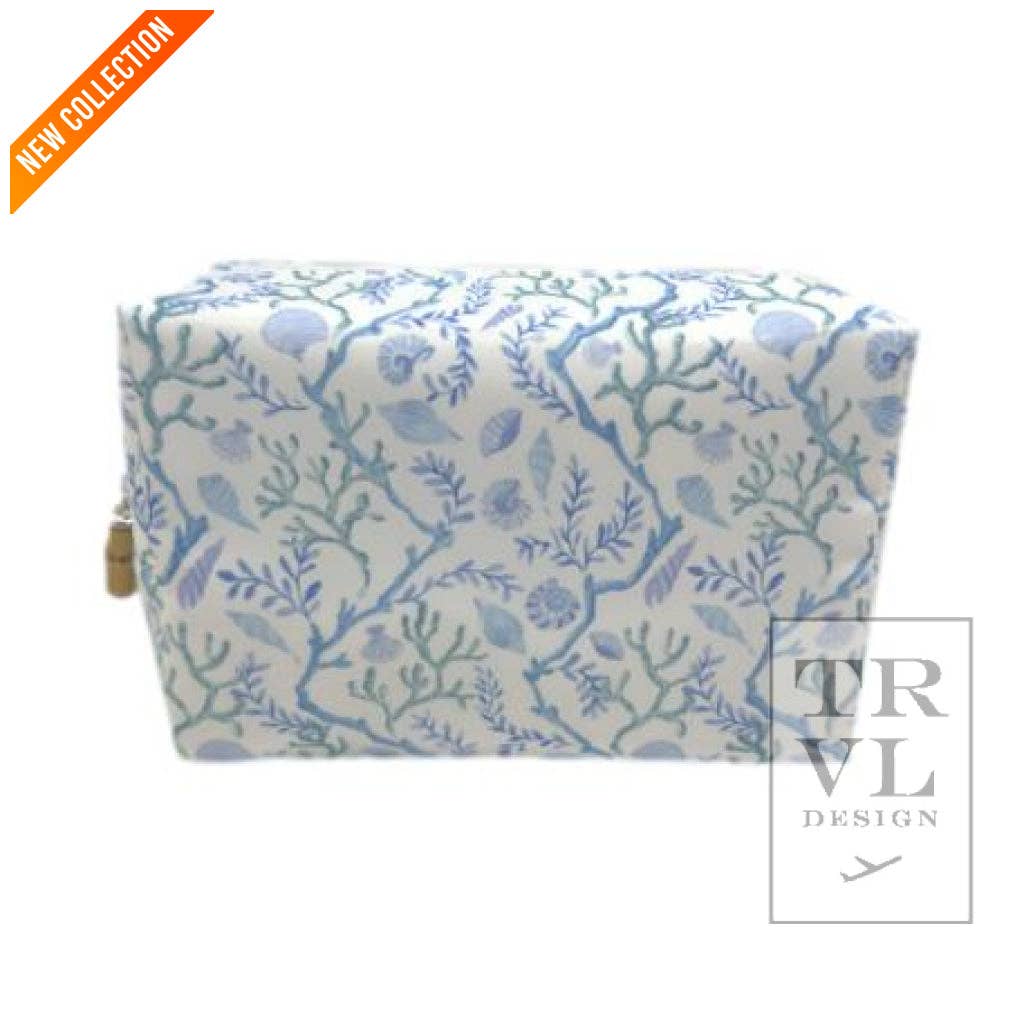 EVERYDAY - CORAL VINE — TRVL Design Cosmetic Bag
