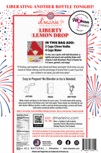 Liberty Lemon Drop Cocktail - Ready-To-Freeze Cocktail — d'marie inc. drink mix