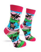Asses - Smart, Dumb, Kick, Bad, Tight, Wise, Etc - Women's Crew Socks — Fabdaz