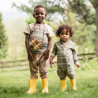 Holland Stripe Infant Jumpsuit - Premium Baby & Toddler Outfits from Burt's Bees Baby - Just $22.95! Shop now at Pat's Monograms