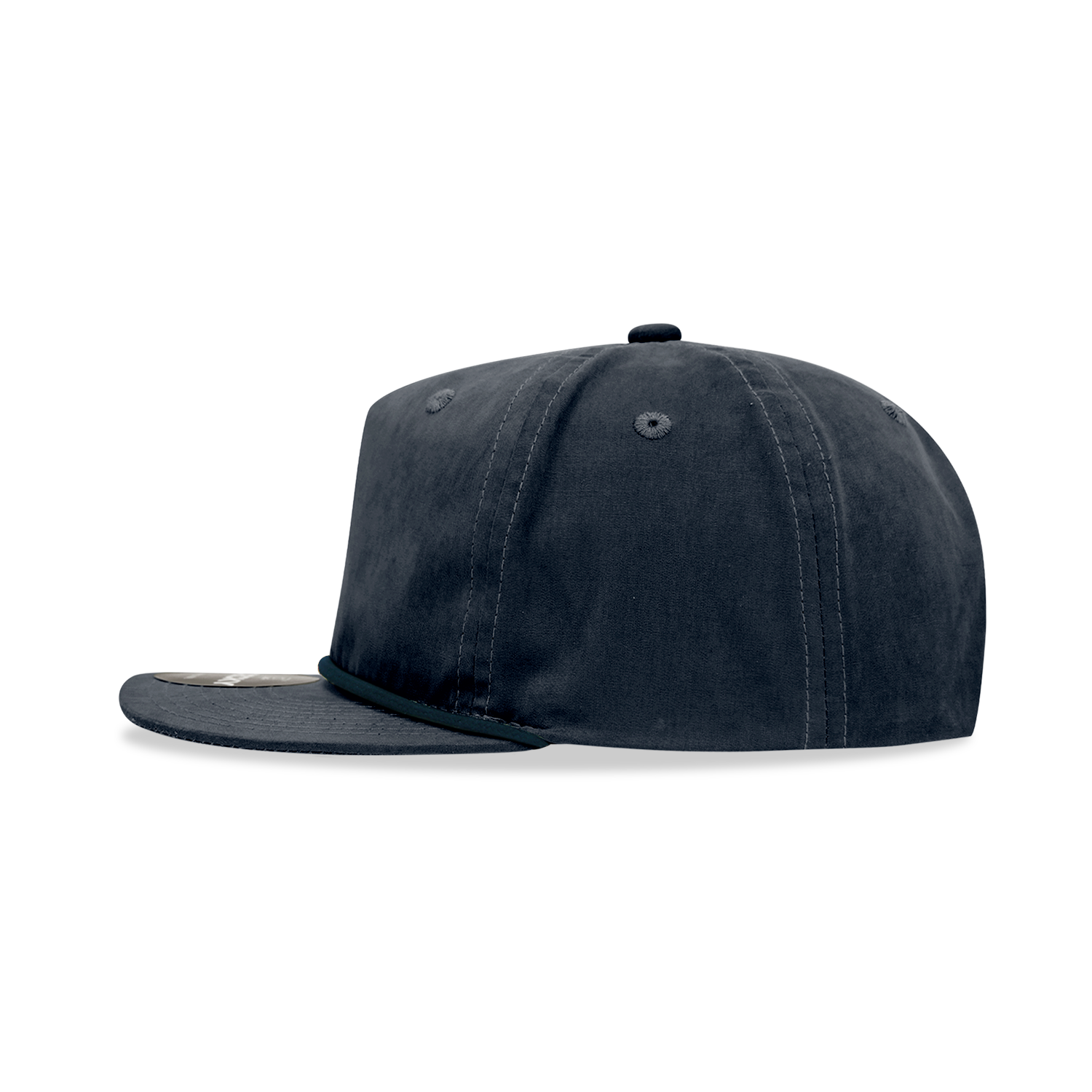 Decky 6032 Classic Rope Cap, 5 Panel Flat Bill Hat, Snapback — The Park Wholesale Caps